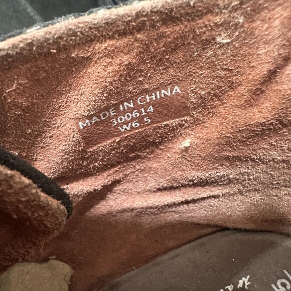 TOMS Kala Wedge Bootie – Black Multi Faux Snake (Style #300614) - Picture 9 of 10